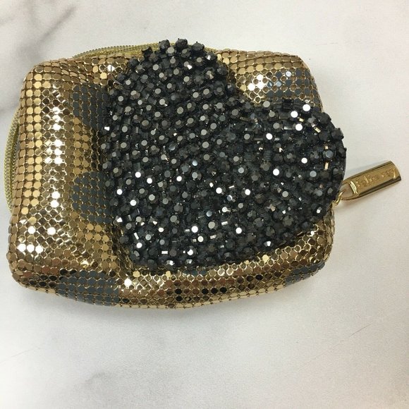 Felix Ray Accessories - Felix Ray I Heart You Pouchette Gold/Black